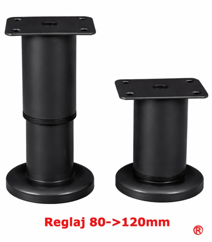 Picioare reglabile 3319 negre