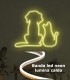Banda led Neon lumina calda