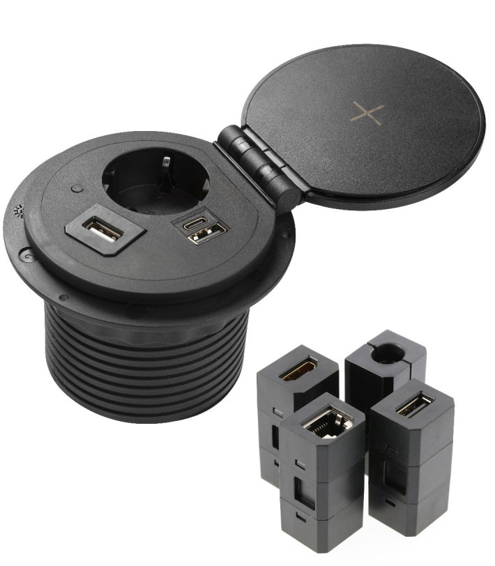 Priza incorporabila in blat CHARGER PLUS