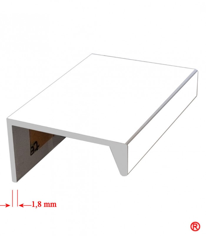 Rama aluminiu mobila 1002 Alb