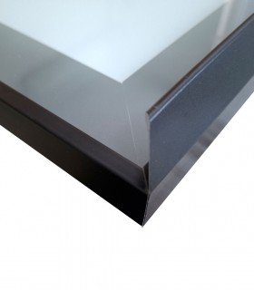 Profil aluminiu cu maner 1002 A3 Negru
