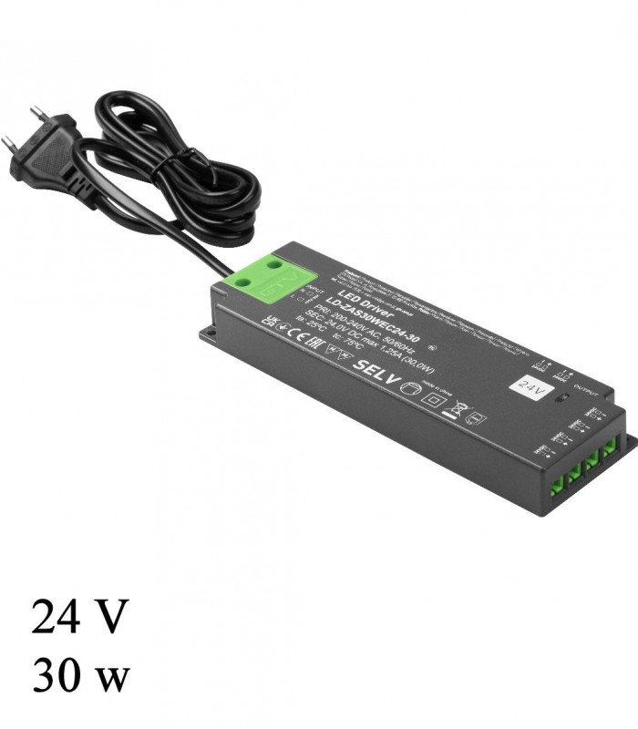 Transformator banda led 24v 30w