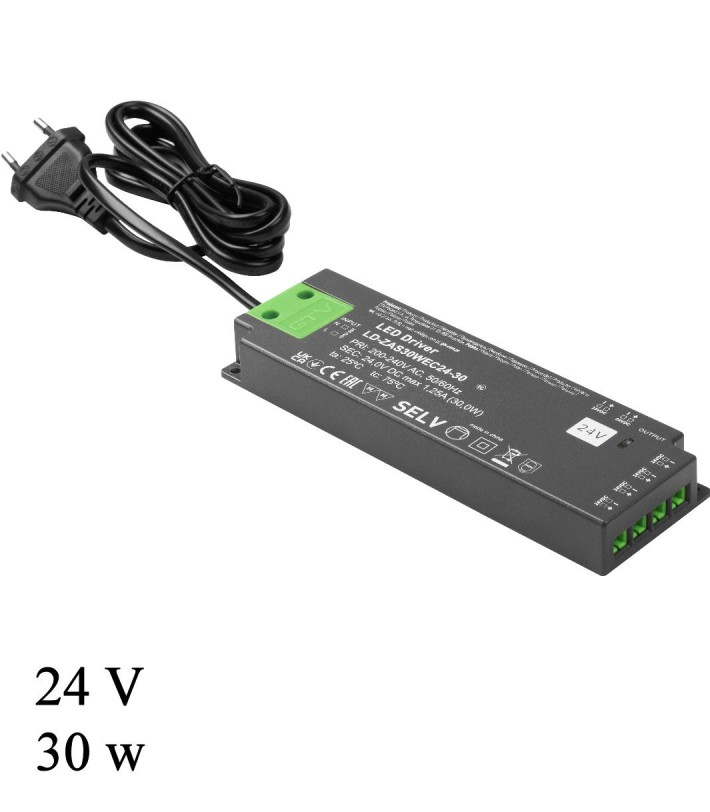 Transformator banda led 24v 30w
