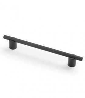 Manere dulap negre LINEA 160mm