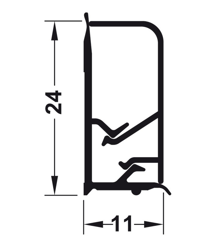 Inaltator blat bucatarie rectangular alum