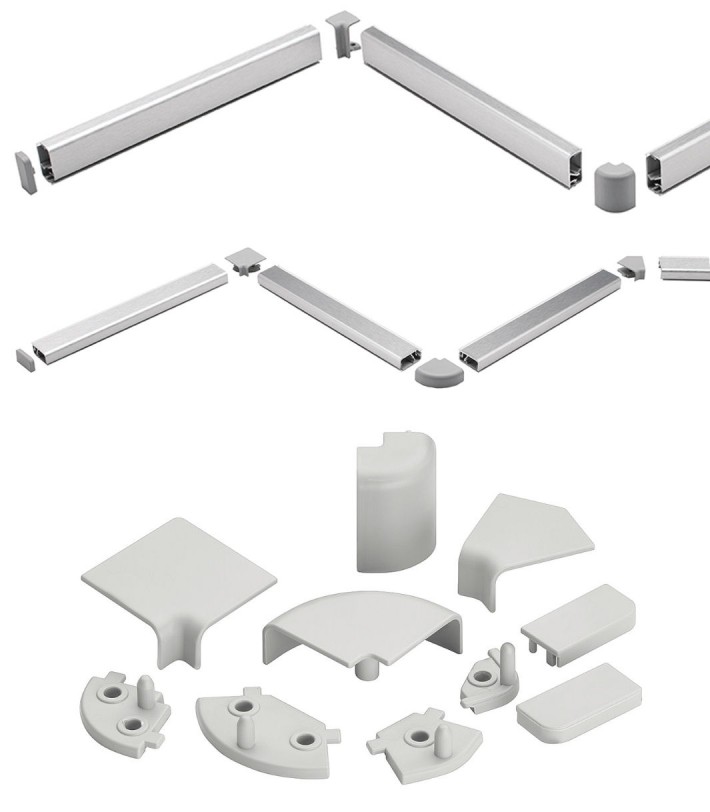 Inaltator blat bucatarie rectangular alum