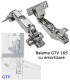 Balamale GTV cu amortizor 165