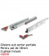 Glisiere sub sertar Hafele partiale