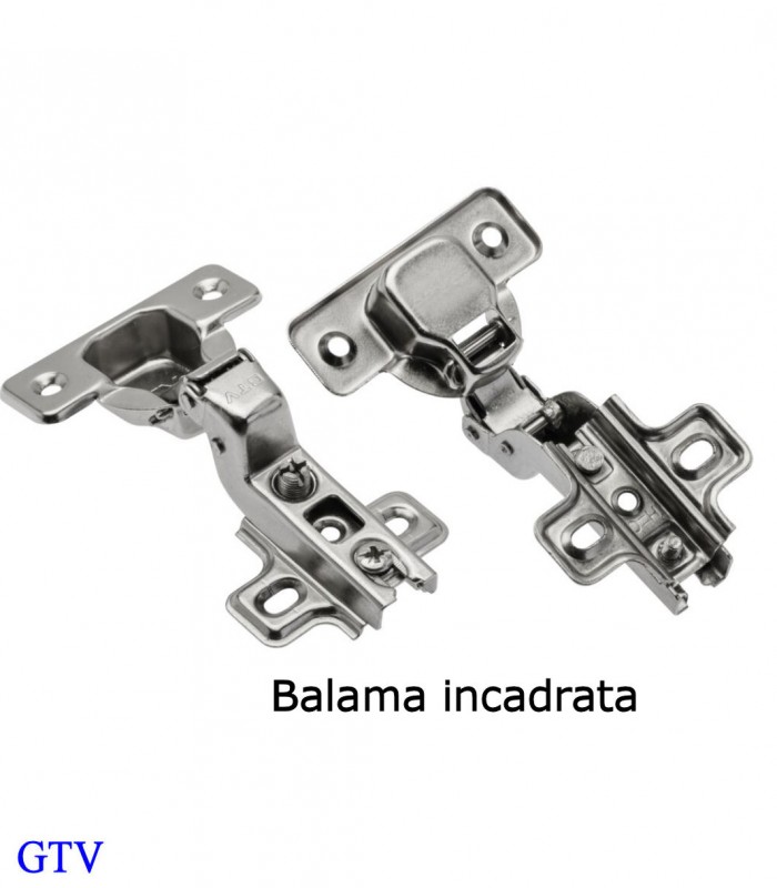 Balamale incadrate pentru mobilier
