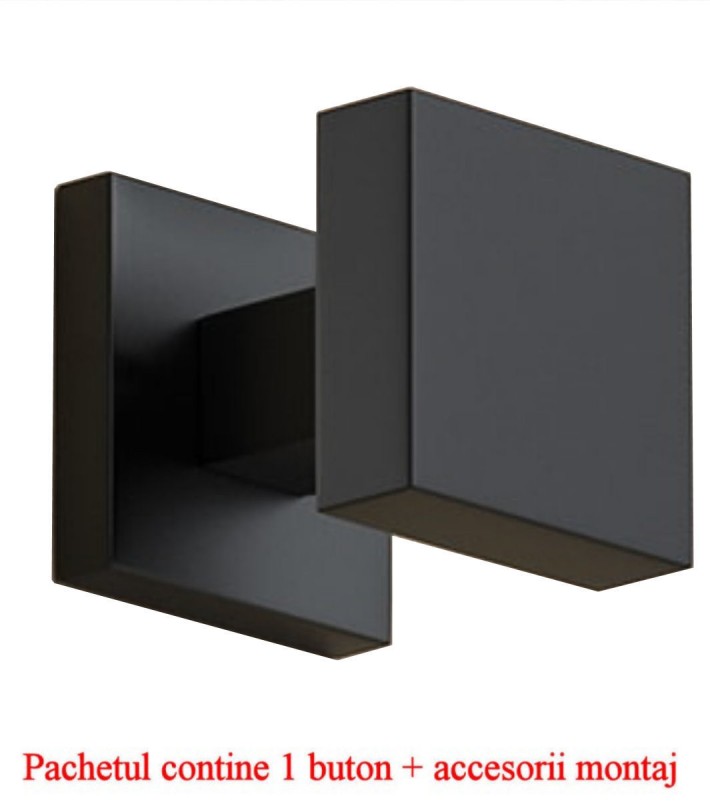 Buton usa STALA patrat negru
