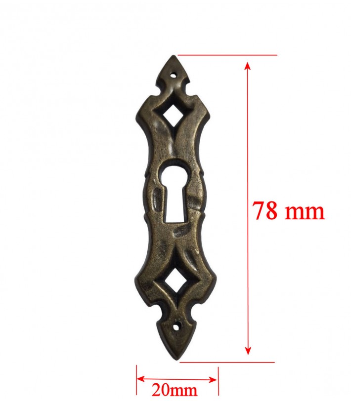 Sild 79P pentru cheie mobilier bronz