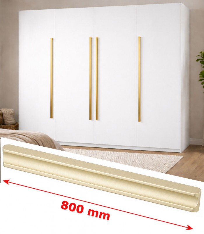 Manere mobila aurii lungi STAMP 800mm