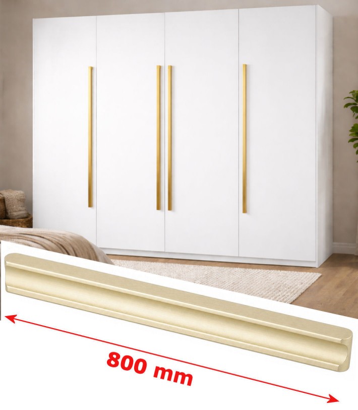Manere mobila aurii lungi STAMP 800mm